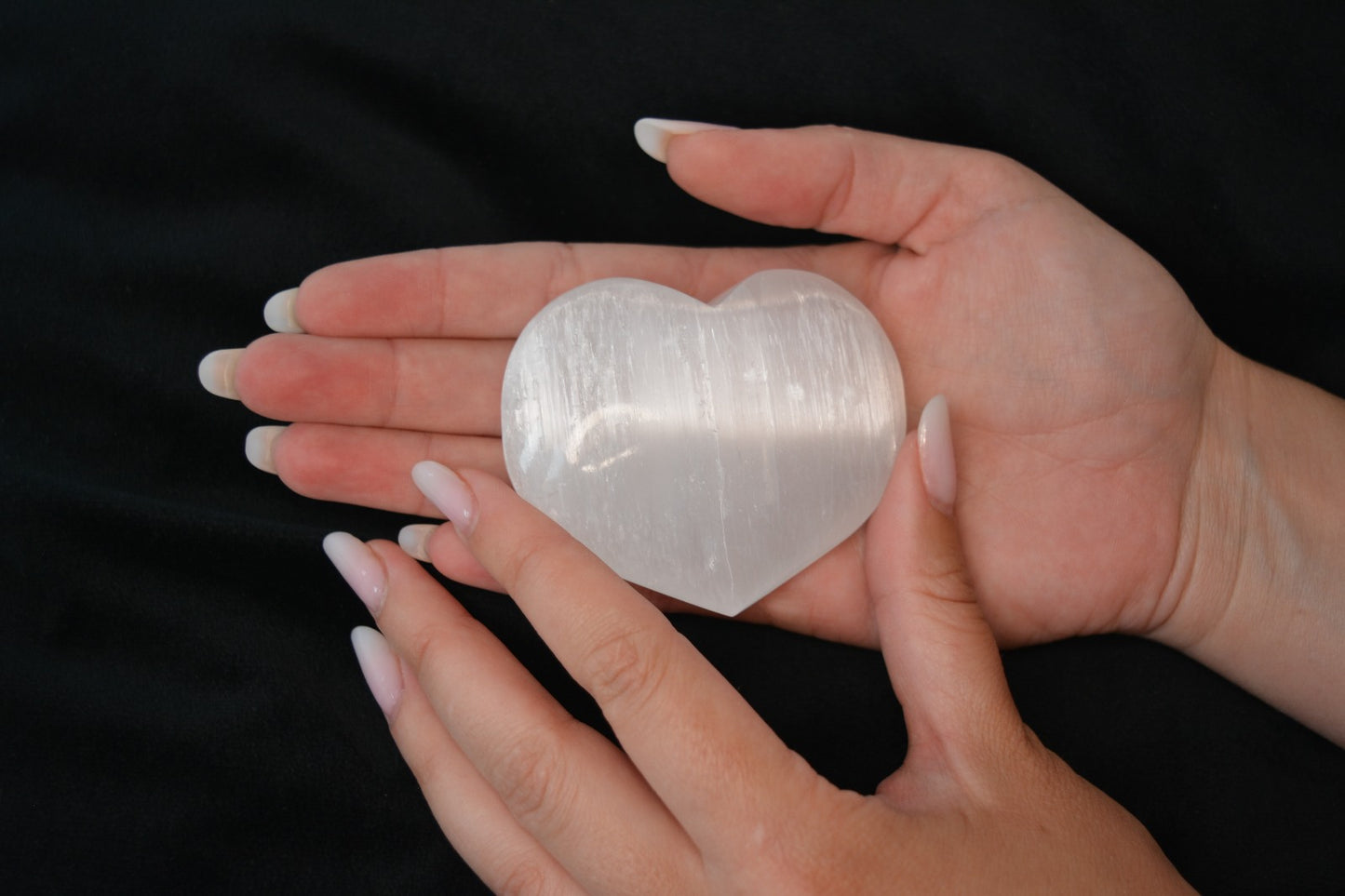 SELENITE HEART SHAPE